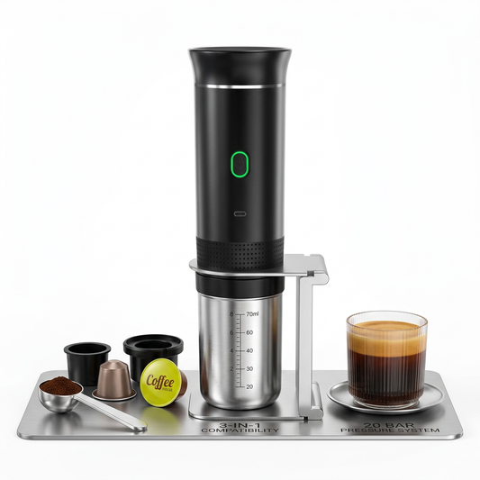 Cafetera easycoffee Portátil 3 en 1